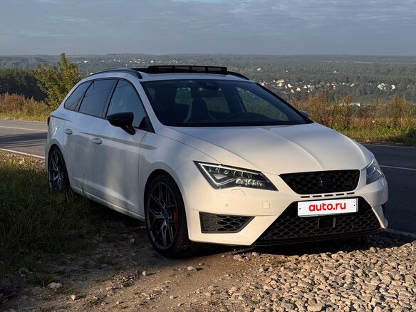 2014 SEAT Leon III, белый - вид 1