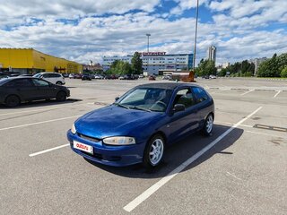 1999 Mitsubishi Colt V (CJ), синий, 95000 рублей, вид 1