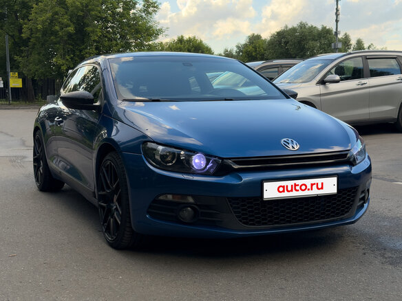 2012 Volkswagen Scirocco III, синий, 1380000 рублей - вид 4