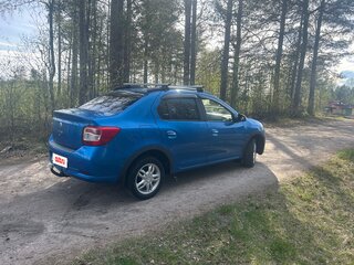 2015 Renault Logan II, голубой, 700000 рублей, вид 4
