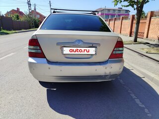 2003 Toyota Corolla IX (E120, E130), золотистый, 400000 рублей, вид 4
