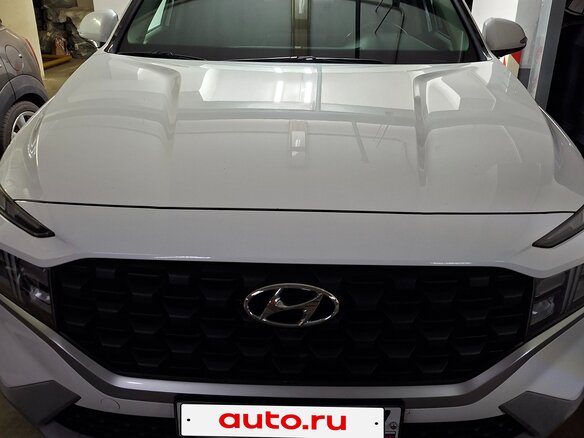 2021 Hyundai Santa Fe IV Рестайлинг, белый, 3250000 рублей