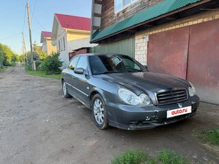 2005 Hyundai Sonata IV (EF) Рестайлинг, серый, 410000 рублей, вид 3