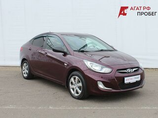 2014 Hyundai Solaris I, фиолетовый, 599000 рублей, вид 3