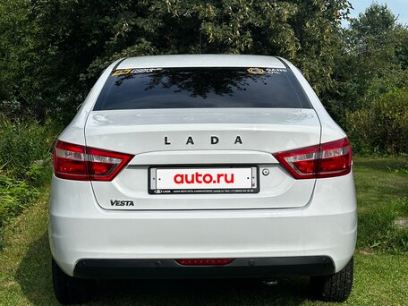 2017 Lada (ВАЗ) Vesta I, белый, 800000 рублей, вид 5