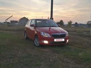 2012 Skoda Fabia II Рестайлинг, красный, 525000 рублей, вид 3