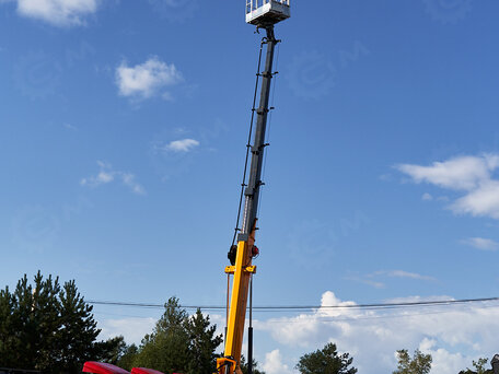 2026 Isuzu Автовышки, жёлтый, 6386888 рублей, вид 4