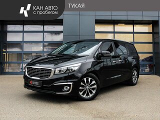 2017 Kia Carnival III, чёрный, 2036500 рублей, вид 1