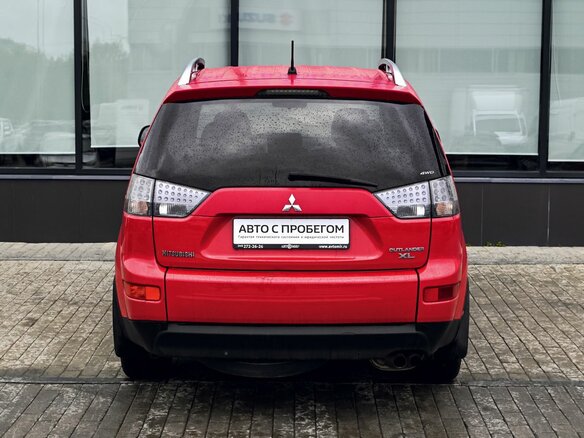 2007 Mitsubishi Outlander II, красный - вид 3