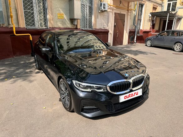 2021 BMW 3 серии 320i VII (G2x), чёрный, 3600000 рублей - вид 3
