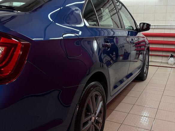 2019 Skoda Rapid I Рестайлинг, синий - вид 5