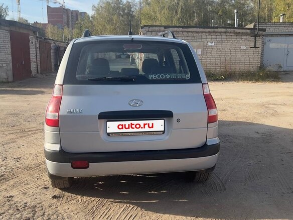 2006 Hyundai Matrix I Рестайлинг, серебристый, 500000 рублей - вид 6