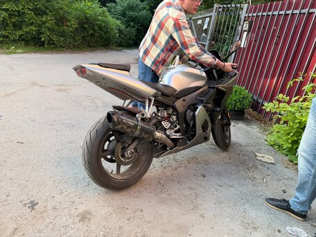 2003 Yamaha YZF-R6, серый, 400000 рублей, вид 5