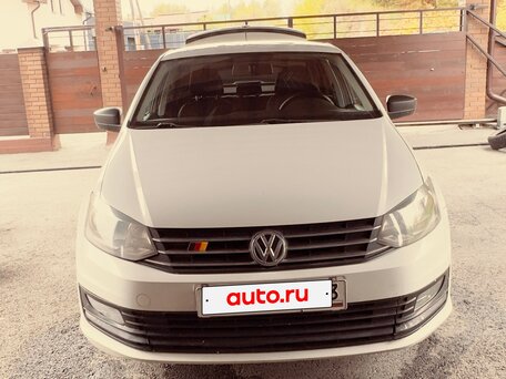 2020 Volkswagen Polo V Рестайлинг, белый, 780000 рублей, вид 1