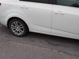 2012 Chevrolet Aveo II, бежевый, 630000 рублей, вид 3