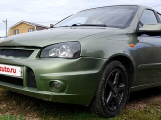 2010 Lada (ВАЗ) Kalina Sport I, зелёный, 305000 рублей, вид 4