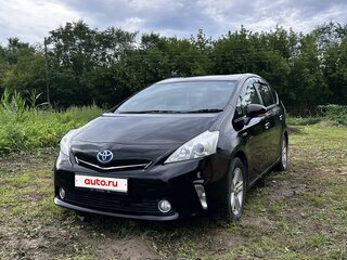 2012 Toyota Prius Alpha I (ZVW40/41), чёрный, 1060000 рублей, вид 2