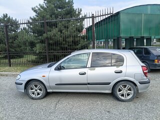 2001 Nissan Almera II (N16), серебристый, 260000 рублей, вид 4