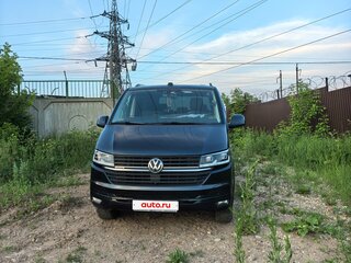 2021 Volkswagen Multivan T6 Рестайлинг, синий, 4950000 рублей, вид 2