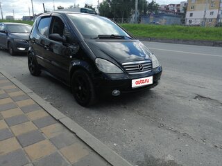 2000 Mercedes-Benz A-Класс 140 I (W168), чёрный, 460000 рублей, вид 4