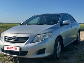 2008 Toyota Corolla X (E140, E150), серебристый, 750000 рублей, вид 1