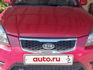 2011 Kia Rio II Рестайлинг, красный, 450000 рублей, вид 1