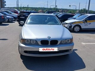 2002 BMW 5 серии 520i IV (E39) Рестайлинг, серебристый, 350000 рублей, вид 1