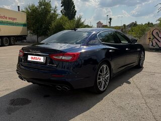2017 Maserati Quattroporte S Q4 VI Рестайлинг, синий, 4600000 рублей, вид 5
