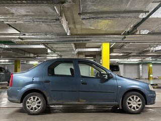 2012 Renault Logan I Рестайлинг, синий, 355000 рублей, вид 3