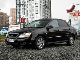 2007 Kia Cerato I Рестайлинг, чёрный, 559000 рублей, вид 2