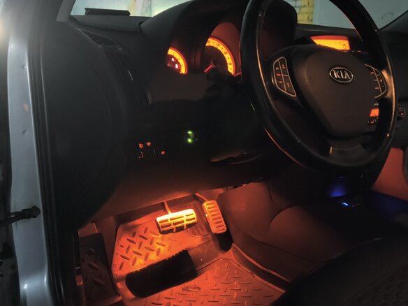 2008 Kia Ceed I, синий, 800000 рублей - вид 10