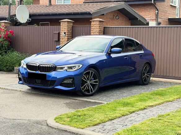 2022 BMW 3 серии 320i VII (G2x), синий, 3220000 рублей - вид 1