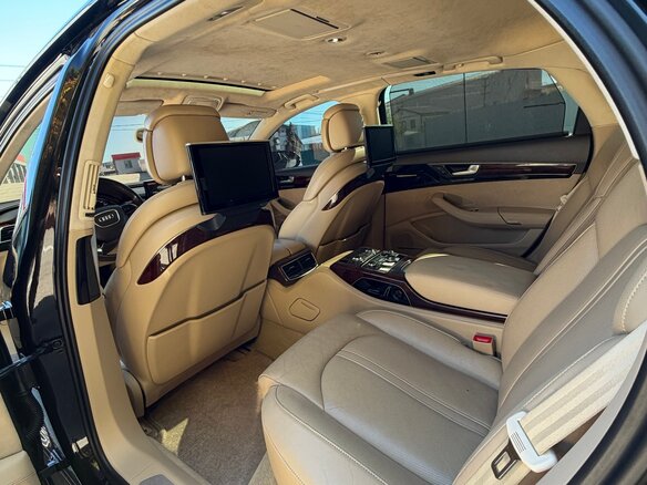 2012 Audi A8 Long III (D4), чёрный, 1500000 рублей - вид 14