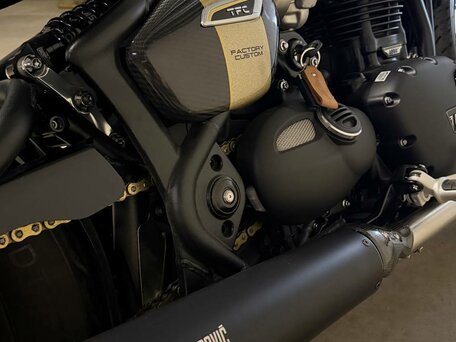 2024 Triumph Bonneville Bobber, чёрный, 3200000 рублей, вид 3