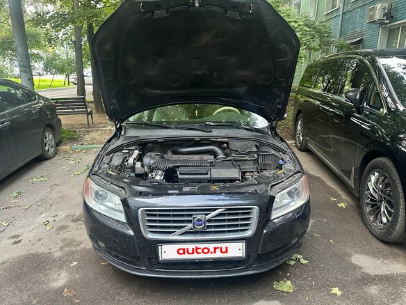 2007 Volvo S80 II, чёрный - вид 1