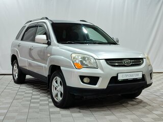 2009 Kia Sportage II Рестайлинг, серебристый, 800000 рублей, вид 2