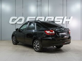 2014 Lada (ВАЗ) Granta I, чёрный, 539000 рублей, вид 2