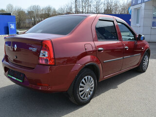 2011 Renault Logan I Рестайлинг, красный, 449000 рублей, вид 5