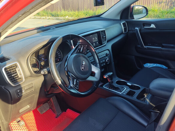 2019 Kia Sportage IV Рестайлинг, оранжевый - вид 5