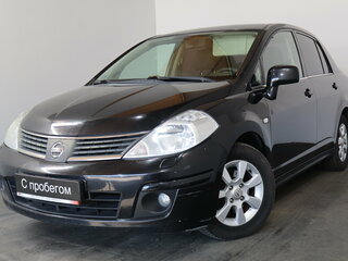 2008 Nissan Tiida I, чёрный, 499000 рублей, вид 3
