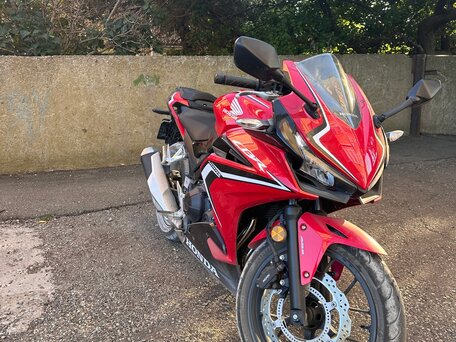 2023 Honda CBR 400R, красный, 640000 рублей, вид 2