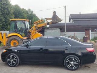2008 Toyota Camry VI (XV40), чёрный, 1200000 рублей, вид 4