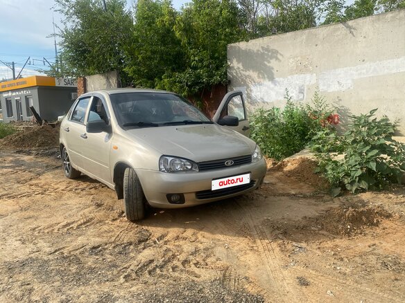 2006 Lada (ВАЗ) Kalina I, серебристый, 140000 рублей - вид 1