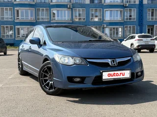 2011 Honda Civic VIII Рестайлинг, синий, 870000 рублей, вид 2