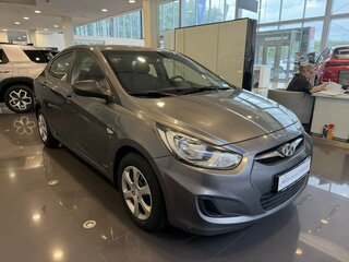 2012 Hyundai Solaris I, серый, 789000 рублей, вид 3