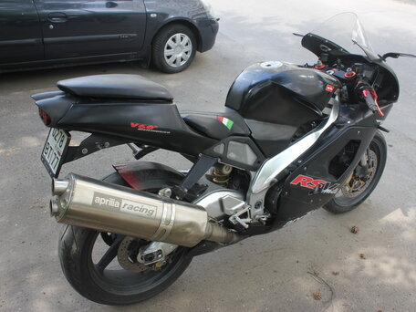 2002 Aprilia RSV Mille, чёрный, 400000 рублей, вид 5