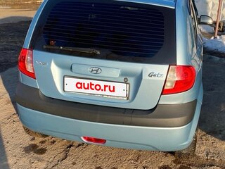 2007 Hyundai Getz I Рестайлинг, голубой, 430000 рублей, вид 4