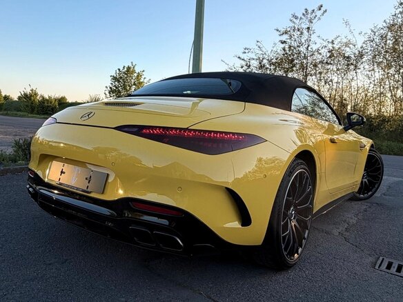 2026 Mercedes-Benz SL-Класс AMG 43 AMG IV (R232), жёлтый - вид 11