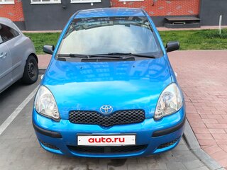 2003 Toyota Yaris I Рестайлинг, синий, 280000 рублей, вид 2