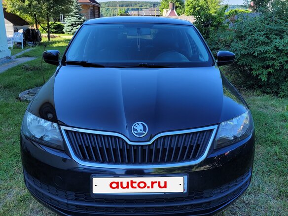 2015 Skoda Rapid I, чёрный - вид 3